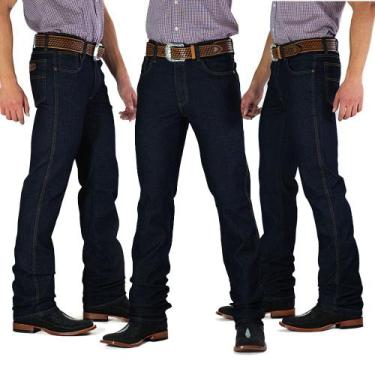 Imagem de Kit 3 calças jeans docks western masculina original fit - Dock's Weste