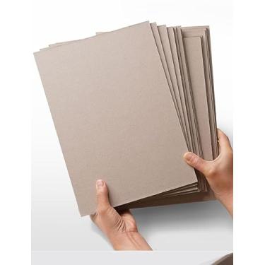 Imagem de Cartão Horlle Papelão Cinza A3, 2,0mm de Espessura, 10 Folhas, para Caixas e Livros