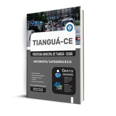 Imagem de Apostila Prefeitura de Tianguá - CE  - Motorista - Categoria B e D - E