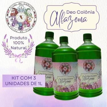 Imagem de Kit 3 Unidades Alfazema  1 Litro - Seiva de Alfazema
