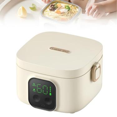 Imagem de CHONGHAN Lancheira elétrica, aquecedor de alimentos, aquecedor portátil atualizado à prova de vazamento, isolamento inteligente, mantém os recipientes de alimentos quentes, para carro/caminhão ou