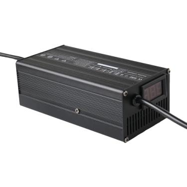 Imagem de Lzyjckh Carregadores de bateria de chumbo ácido de alta potência Carregador de bateria para empilhadeiras 24V 13A com display LCD para empilhadeiras elétricas, barcos elétricos,24v 13a,B