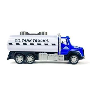 Imagem de Miniatura Caminhão Brinquedo metal - Toy King, Caminhão reciclagem bra