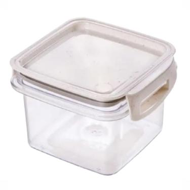 Imagem de Porta Mantimentos Trava Mais Quadrado Cristal 380Ml Plasútil