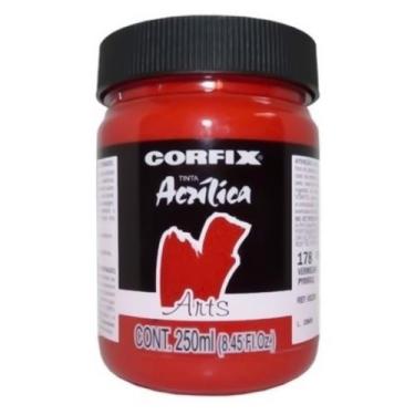 Imagem de Tinta Acrílica G1 Arts 178 Vermelho Pyrrole 250ml Corfix, 178 - VERMEL