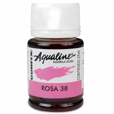 Imagem de Tinta Aquarela Liquida Aqualine Corfix 37ml - 20037, 038 - ROSA