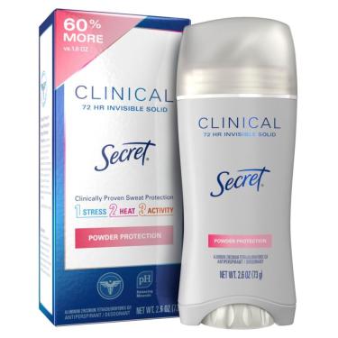 Imagem de Desodorante antitranspirante Secret Clinical Strength Women 75mL