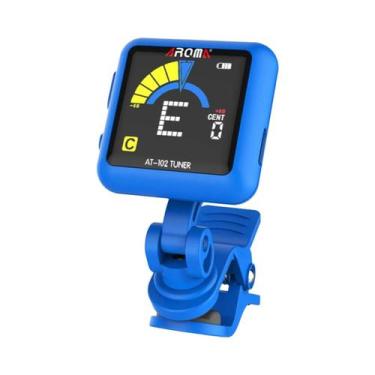 Imagem de Afinador de Guitarra, Baixo e Ukulele USB Recarregável AROMA AT-102 - 