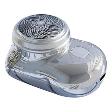 Imagem de Mini Barbeador Elétrico Portátil Prova D'áGua TIPO-C Aparador  Portáti