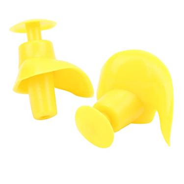 Imagem de Silicone Spiral Earmance de Ouvido para Adultos Acessório de Natação Plugspirone Silicone Plugswingswinging Orar Plugswingswings Protectores de Orelha Protetores de Protetores de Nitros (Amarelo)