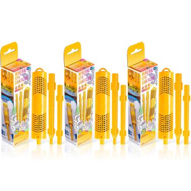 Imagem de E-cowlboy Spa in-Filter Mineral Sticks peças para cartucho de filtro de banheira de hidromassagem W20750 duram 4 meses, amarelo, pacote com 3