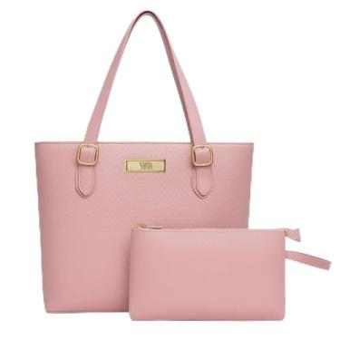Imagem de Bolsa Feminina Grande Sacola Shopping Willibags (Rosa)