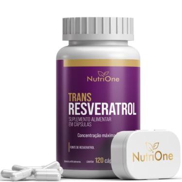 Imagem de Trans-Resveratrol Concentrado 500mg 120 Capsulas - Nutrione