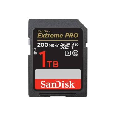 Imagem de SanDisk Cartão de memória 1TB Extreme PRO SDXC UHS-I - C10, U3, V30, 4K UHD, cartão SD - SDSDXXD-1T00-GN4IN