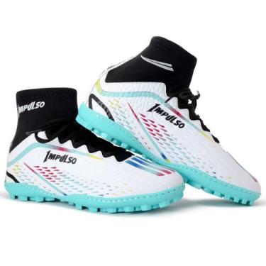 Imagem de chuteira society cano longo botinha 36 ao 43 adulto juvenil - impulso,