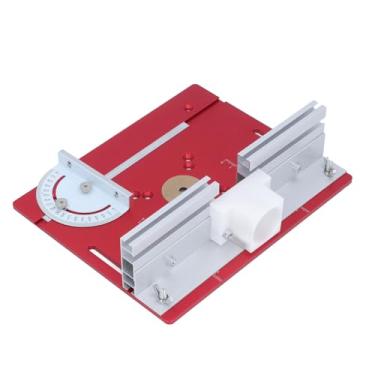 Imagem de Placa de Inserção de Mesa de Roteador de Liga de Alumínio Com Roteamento, Entalhe e Fresagem para Bancadas de Marcenaria, Perfuração, Esmerilhamento, Lixamento e Aplicações de