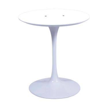 Imagem de Base Mesa Saarinen Tulip Jantar Redonda Branca - 90 A 107cm