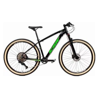 Imagem de Bicicleta Aro 29 Ksw 9v Freio Hidráulico Trava E K7 11/36, Verde