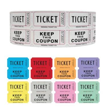 Imagem de Raffle 50/50 bilhetes 2000 ct por rolo, Original Version, 2x2