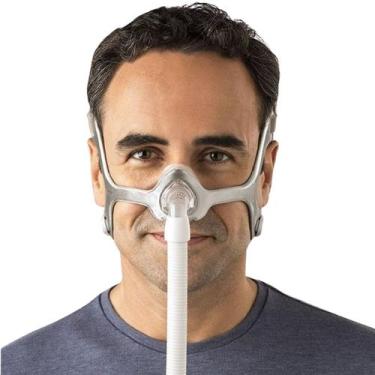 Imagem de Máscara Nasal Wisp Tecido Com Almofadas P M G Philips - Phillips Respi