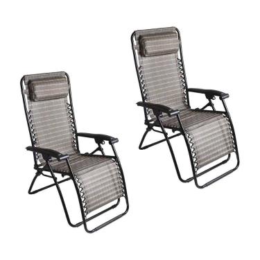 Imagem de Kit 2 Cadeira Reclinável Sevilha 21 Posições Mor