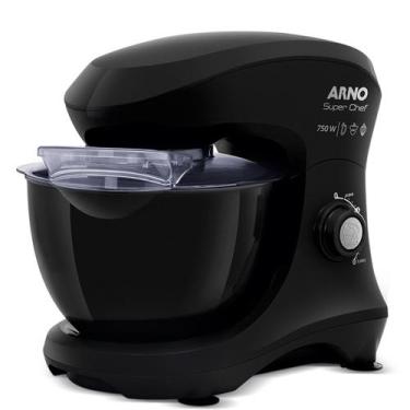 Imagem de Batedeira Planetária Arno Super Chef KM01 750w 15 Velocidades Preto 11