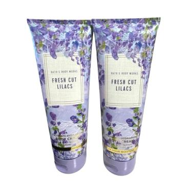 Imagem de Bath and Body Works, pacote com 2 cremes para o corpo de karité Ultra 227 g (lilás frescos)