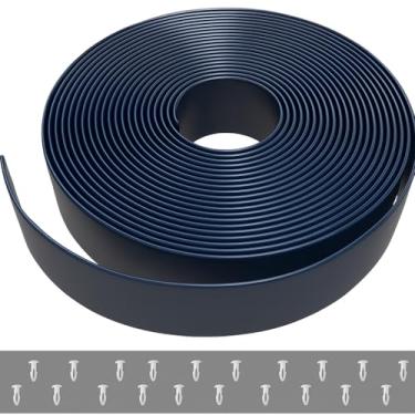 Imagem de Tiras de vinil de 3,8 cm x 3,5 m para cadeiras de pátio, kit de reparo de móveis ao ar livre, tiras de substituição, cintas de vinil para cadeiras de pátio, reparo de móveis de gramado, acabamento