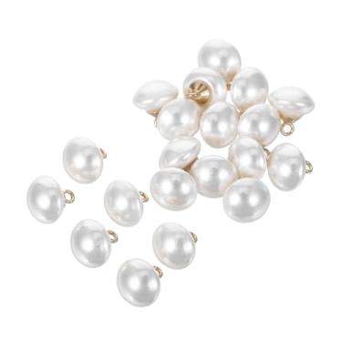 Imagem de LALAFINA 20 Botões De Falsa Com Haste De Metal Botões De Para Noivas Para Costura Camisas Saias Casamento