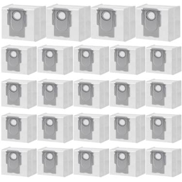 Imagem de Pacote com 24 sacos de pó Q5 para Roborock Q5 Max+, Q5 Pro+, Q8 Max+, Q7 Max+, 3,6L saco de vácuo para Q5, Q5+, Q7, Q7+, Q7 Max, S8+, S8 Pro Ultra, S7 Pro Ultra, S7 MaxV Ultra Robot Vacuum