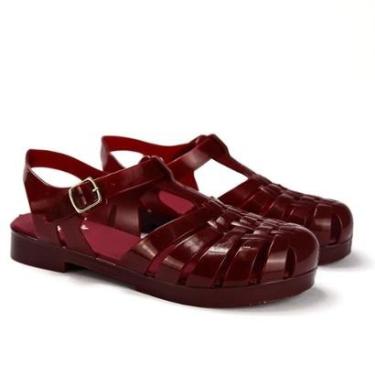 Imagem de Sandália Feminina Aranha Fivela Ajustável Dia a Dia Retrô-Feminino