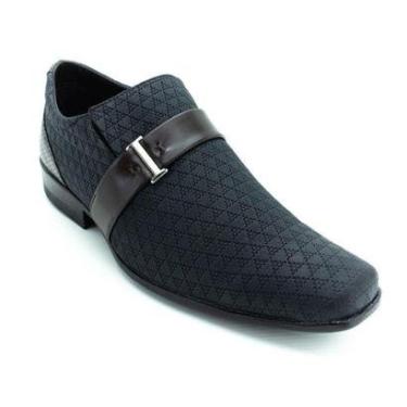 Imagem de Sapato Social Masculino B Karellus 7070.C1 - Preto e Marrom-Masculino
