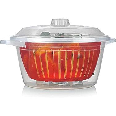 Imagem de Panela para Microondas Incolor 2,6 L -(Dimensões:26,5 x 22 x 15,2 cm)