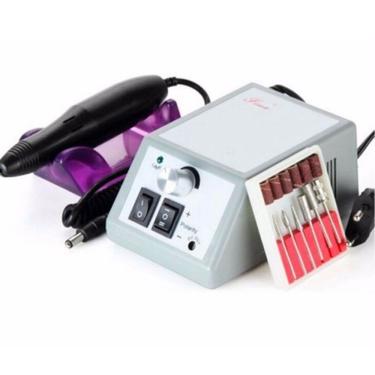 Imagem de Lixa Unha Eletrica Profissional Motor Manicure Pedicure 110V