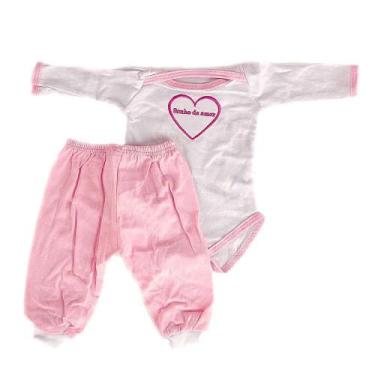 Imagem de Saída De Maternidade Menina Com Acessórios Sonho De Amor - Cegonha Reb