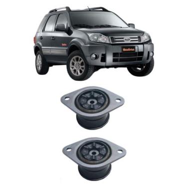 Imagem de Par Coxim Batente do Amortecedor Traseiro Ford Ecosport 03/. - Solupe 