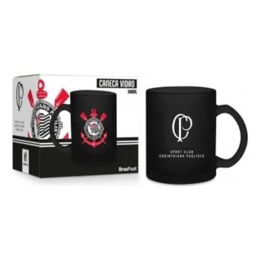 Imagem de Caneca Em Vidro Diamond Corinthians - 300ml