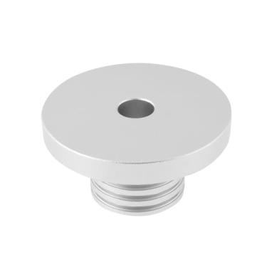 Imagem de SING F LTD Disco estabilizador de disco com grampo de peso adequado para toca-discos de vinil LP, prata