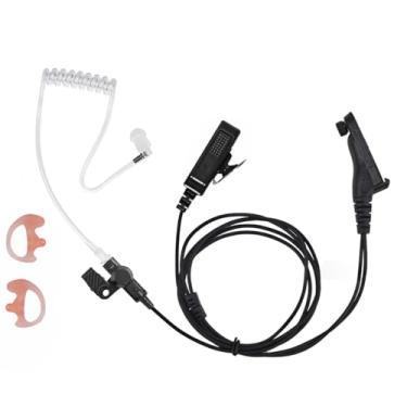 Imagem de Fone de ouvido APX 6000 XPR 7550e com microfone - compatível com rádios Motorola APX 7000 4000 APX6000 APX 8000 XPR 7580e 7380e XPR 7550 7350e - Fone de ouvido de vigilância por HAOSHENGDA Fone de