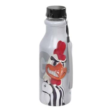 Imagem de Garrafa Plástico 500 Ml Tampa Rosca Retrô Atlético Mineiro