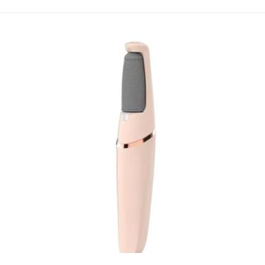 Imagem de Lixador de Pé Elétrico - Esfoliador Tira Calos Pedicure Portátil Marisa Lixa Elimina Calo Portátil Usb Pilha (Rosa)