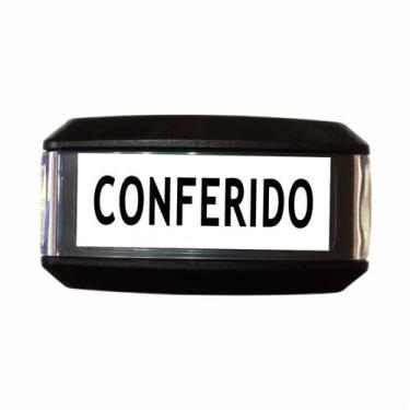 Imagem de Carimbo Automatico Autoentintado CONFERIDO Nikon 302 - 14x38mm - Nykon