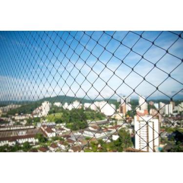 Imagem de Kit Completo Rede Tela Segurança Proteção Janela 9M X 2,10M - Lahuman