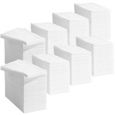 Imagem de THMINS Guardanapos de papel descartáveis, altamente absorventes e suaves para festas, adequados para hotéis, restaurantes, festas, casamentos, bares, etc. - Pacote com 400