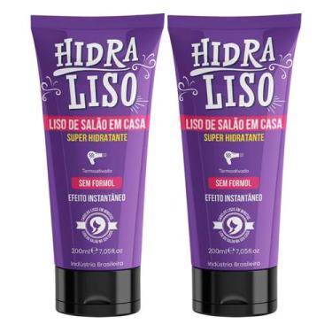 Imagem de Kit 2 Hidraliso super hidratante Progressiva de Chuveiro Liso de Salão