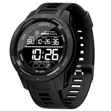 Imagem de Relógio Multifuncional Display LED com Pulseira TPU À Prova D'água - S