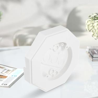 Imagem de DJAPWPX - Bloco de montagem lateral, bloco de montagem de luz de revestimento resistente, bloco de montagem de luz externa fácil de instalar, placa de montagem de tapume, bloco de revestimento para