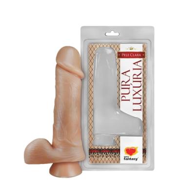 Imagem de Pênis Realístico Com Ventosa 18cm x 4,4cm Consolo Dildo