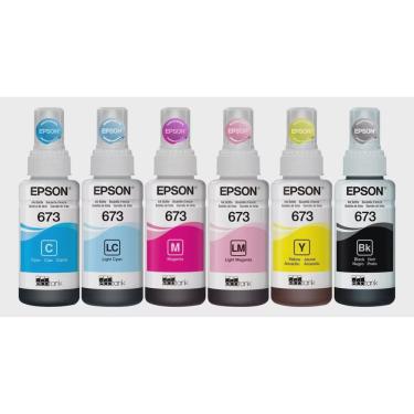 Imagem de Kit 4 refil de tinta epson 504 black + cyan + yellow + mag.