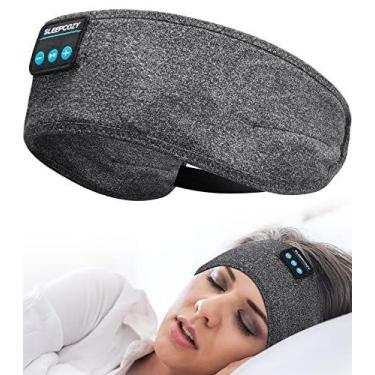 Imagem de Faixa de cabeça sem fio Sleep Headphones ASMRBAND com alto-falantes